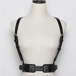 Punk Gothic Steampunk Waist Harness Waist Belt Harness Belt Men's Women's Costume Vintage Cosplay Christmas Halloween 1 Belt / Leather Lightinthebox