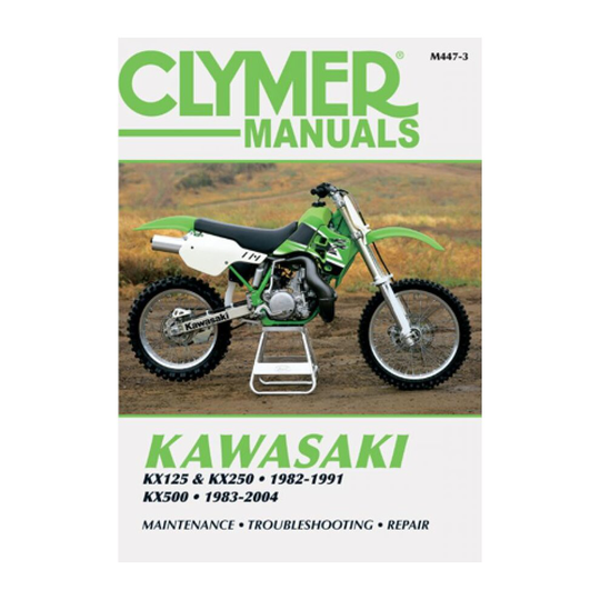 Kawasaki KX125/250 (82-91) & KX500 (83-04) Service Repair Manual (Paperback) ~