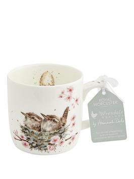 Royal Worcester Wrendale Feather Your Nest Mug