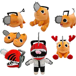 Chainsaw Man Pochita Stuffed Toy / Plush Slippers Backpack Anime Cosplay Costumes Japanese Cosplay Accessories For Adults Kids Lightinthebox