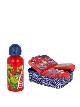 Marvel Avengers Lunch Box & Water Bottle