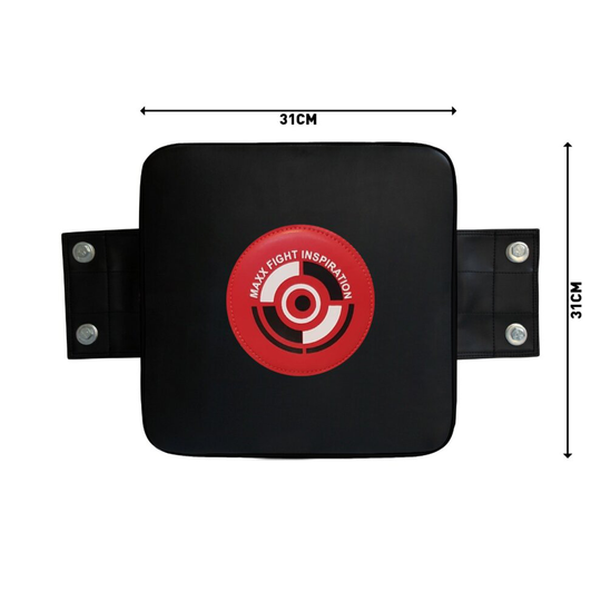 (BLACK / RED) Boxing Wall Mount Striking Punch Bag punch pad Wall Punchbag UFC Pads 31X 11 cm