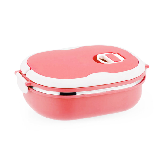 (Pink) Kids School Lunch Box Portable Thermal Insulated Food Container