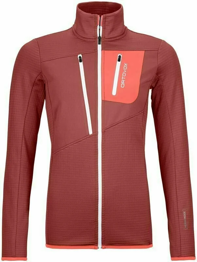 Ortovox Outdoor Jacket Fleece Grid W Blush S