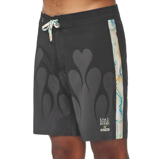 Globe Dead Kooks Boardshort - Black/Black