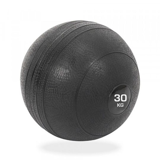 Slam Ball Black 30Kg No Bounce Crossfit MMA Boxing Extreme Fitness