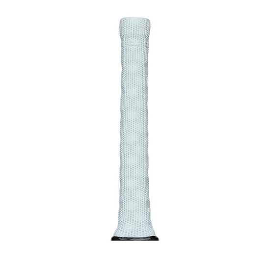 (White) Gunn & Moore GM HEX Cricket Bat Replacement Grip Lightweight Enhanced - Single