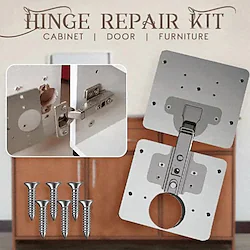 4Pcs Hinge Repair Plate Foldable Table Cabinet Door Hinger Cabinet Furniture Drawer Window Door Hinges Furniture Hardware Accessories Lightinthebox
