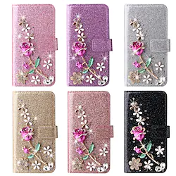 Phone Case For Apple Full Body Case Leather Flip iPhone 14 Pro Max 14 Plus 13 12 11 Pro Max Mini X XR XS Flip Leather Flower TPU PU Leather Lightinthebox