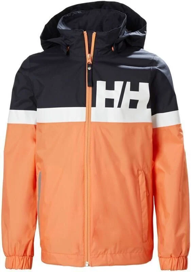 Helly Hansen JR Active Rain Jacket Melon 152/12