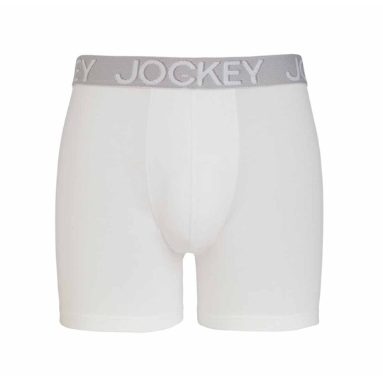 (2XL, White) Jockey Men's 3D-Innovations Boxer Trunk Promo (Pack of 2)
