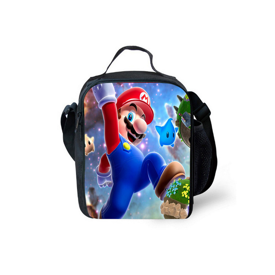 (Style 12) Super Mario Lunch Bag Picnic Students Lunch box