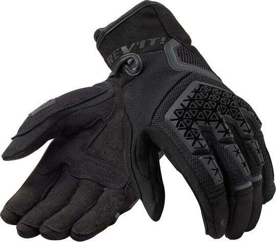 Rev'it! Gloves Mangrove Black 2XL Motorcycle Gloves