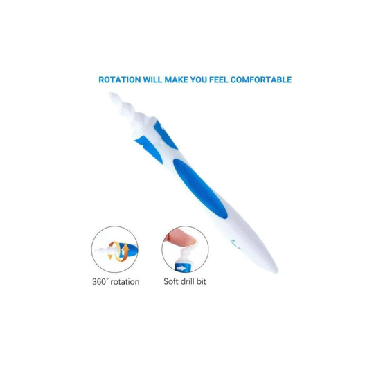 17pc Ear Wax Removal Tool Ear Wax Cleaner Q-Grips Ear Wax Remover with 16 Tips