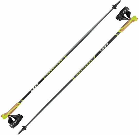 Leki Response Dark Anthracite/Palegreen/Black 130 cm