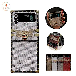 Phone Case For Samsung Galaxy Flip Z Flip 4 Z Flip 3 Flip Shockproof Solid Colored PC Lightinthebox