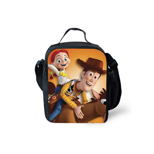 (Style06) Toy Story Lunch Bag Picnic School Outdoor Lunchbox