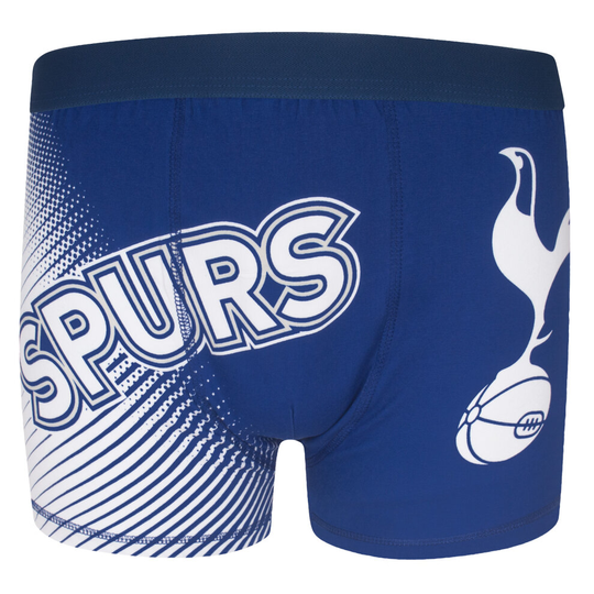 (Blue, 11-12 Years) Tottenham Hotspur FC Official Football Gift 1 Pack Boys Boxer Shorts