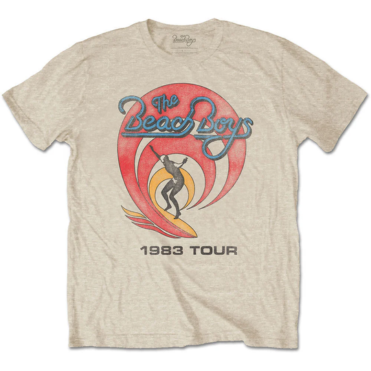 The Beach Boys T-Shirt 1983 Tour 2XL Sand
