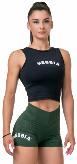Nebbia Fit Sporty Tank Top Black XS