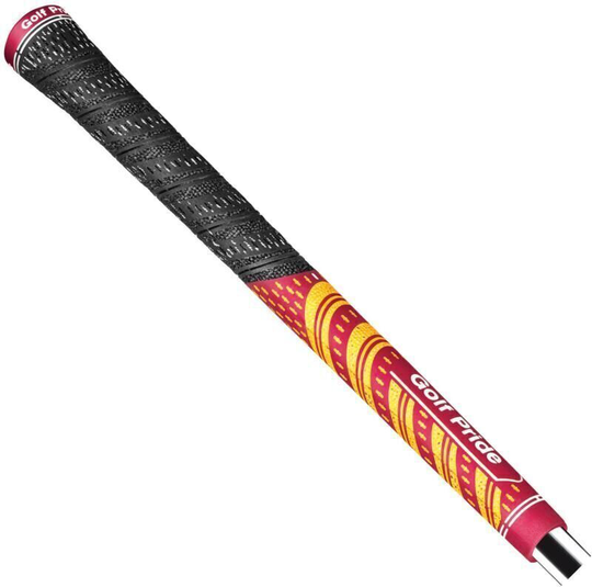 Golf Pride MMC Teams Multicompound Golf Grip Dark Red/Yellow Standard