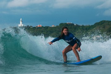 Byron Bay Combo: Minyon Falls and Hinterland Day Trip and Learn to Surf at Byron Bay