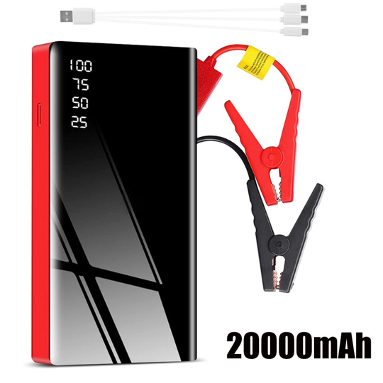 20000mAh Car Jump Starter 12V Portable Power Bank Car Battery Booster