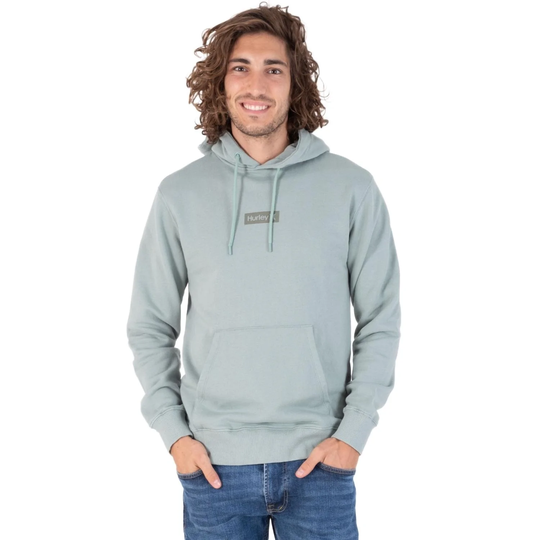 Hurley One And Only Boxed Oceancare Washed Pullover Hoodie - Medium Olive