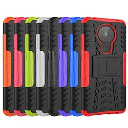 Phone Case For Nokia Back Cover Nokia 7.1 Nokia 4.2 Nokia 3.1 Nokia 3.2 Nokia 2 with Stand Armor Shockproof TPU PC Lightinthebox