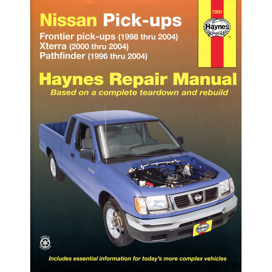 Nissan Frontier (98-04),Xterra (00-04),Pathfinder (96-04) Haynes (Hardback) ~