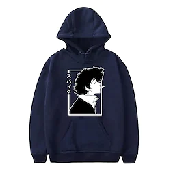 Inspired by Cowboy Bebop Spike Spiegel Hoodie Cartoon Manga Anime Harajuku Graphic Kawaii Hoodie For Men's Women's Unisex Adults' Hot Stamping 100% Polyester Lightinthebox