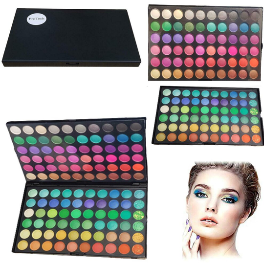 120 Colours Eyeshadow Eye Shadow Palette Makeup Kit Set Make Up Professional Box