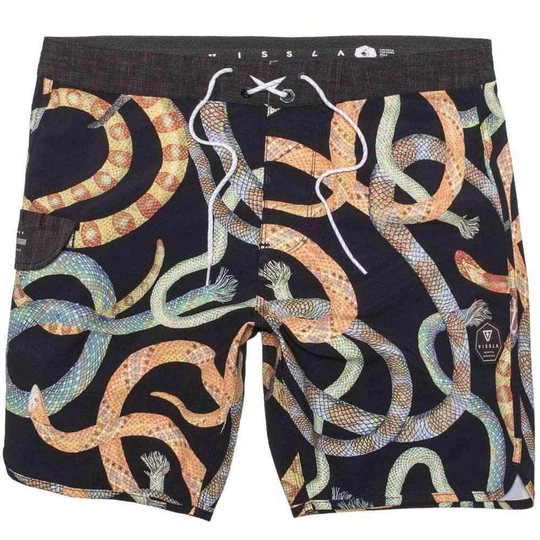Vissla Youth Boys Da Bush 17" Boardshorts - Phantom