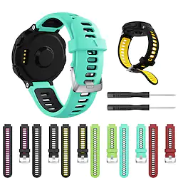 Smartwatch Band for Forerunner235/630/735/735XT/220/230/620 / ApproachS20/S5/S6 Garmin Strap Silicone Sport Fashion Soft Band Lightinthebox