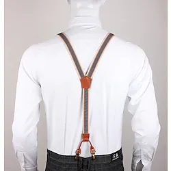The Great Gatsby Gangster Retro Vintage Roaring 20s 1920s Suspenders Men's Women's Costume Vintage Cosplay Party / Evening Suspenders Masquerade / Leather Lightinthebox