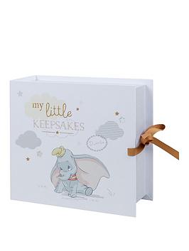 Disney Magical Beginnings Paperwrap Keepsake Box 6 Drawers Dumbo