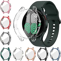 Screen Protector Cases For Samsung Galaxy Watch 4 40mm / Galaxy Watch 4 44mm / Galaxy Watch 4 Classic 42mm TPU Screen Protector Smart Watch Case Compatibility Lightinthebox