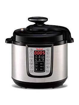 Tefal All-In-One Cy505 Pressure Cooker 6L - Black And Stainless Steel