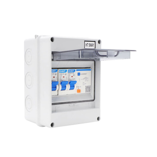 5 Way Weatherproof Fuse Box Garage Consumer Unit Enclosure