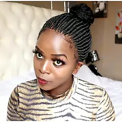 African Braid Wig Female Short Curly Hair Stretch Mesh Chemical Fiber Headgear Box Braids Wigs For Black Women Lightinthebox