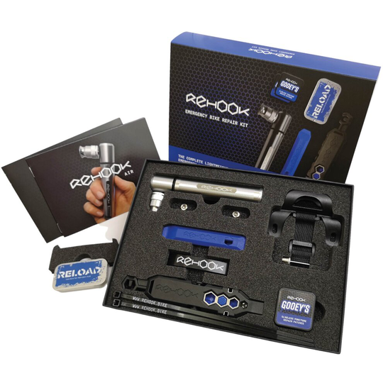 Rehook Emergency Bike Repair Kit - Complete lightweight emergency toolkit for cyclists