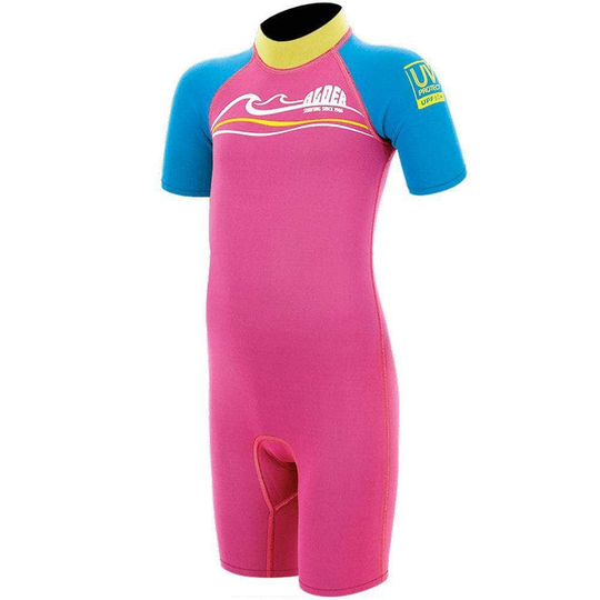Alder Toddler/Infant 2mm Shortie Wetsuit 2021 - Magenta Pink