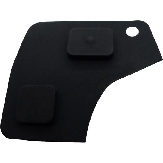 Fits Toyota 2 Button Rubber Pad remote key fob case repair
