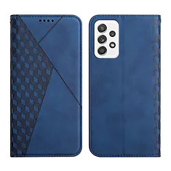 Phone Case For Samsung Galaxy Leather A73 A53 A33 A72 A52 A42 A71 Galaxy A22 5G Galaxy A22 4G Wallet with Stand Full Body Protective Lines / Waves Solid Colored Geometric Pattern PU Leather Lightinthebox