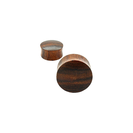(19MM) Natural Organic Solid Sono Wood Big Gauge Ear Tunnel Saddle Plug Piercing Finest Quality Materials