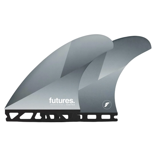 Futures Tokoro Thruster Surfboard Fins - Grey