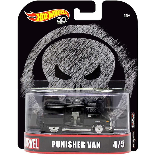 Hot Wheels Punisher Van, 1:64 Scale