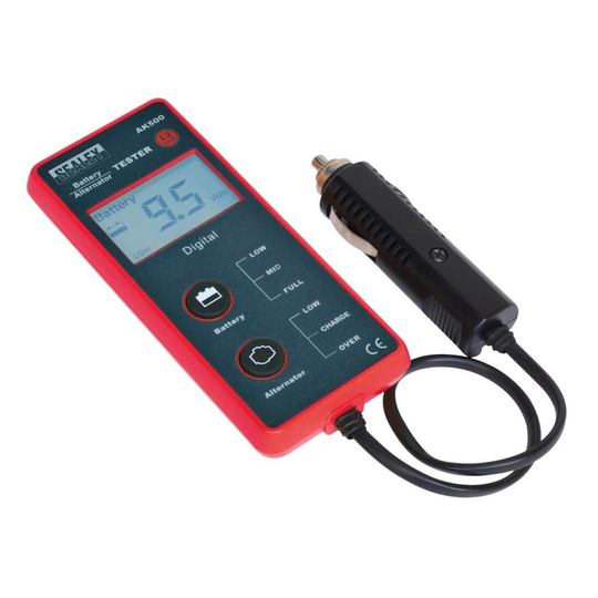 Sealey AK500 - Battery & Alternator Tester 12V - LCD Screen
