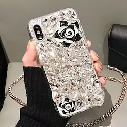 Phone Case For Samsung Galaxy Back Cover A33 S22 Ultra Plus S21 FE S20 A72 A52 A42 Note 10 Rhinestone Shockproof Dustproof Crystal Diamond Animal TPU Lightinthebox