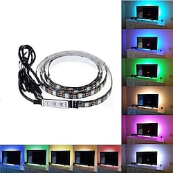 USB LED Strip Lights 1~5m 3.3~16.4ft SMD 5050 RGB Color Changing DC5V Desk Screen TV Backlight IP65 Waterproof Lightinthebox